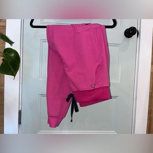 Figs Zamora Jogger Scrub Pants- Petite-Small- Electric Orchid